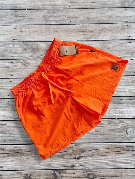Nike Other - Nike Men's Bright Orange Athletic Shorts with Drawstring